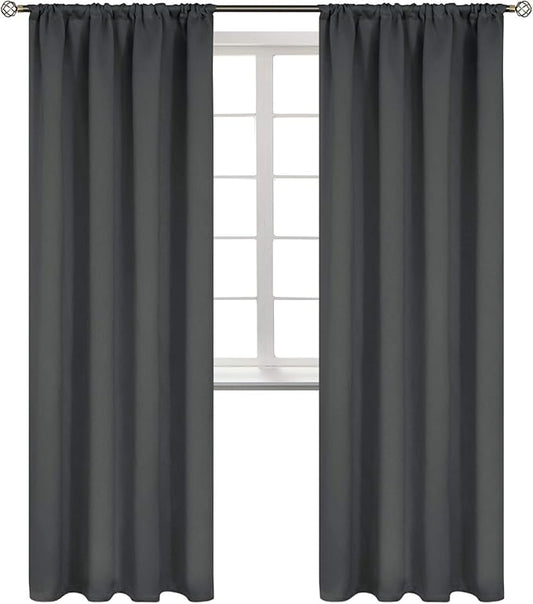 BGment Rod Pocket Blackout Curtains by BGment