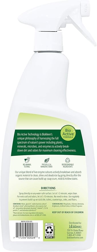 Biokleen Bac-Out Natural Bathroom Cleaner - Image 2