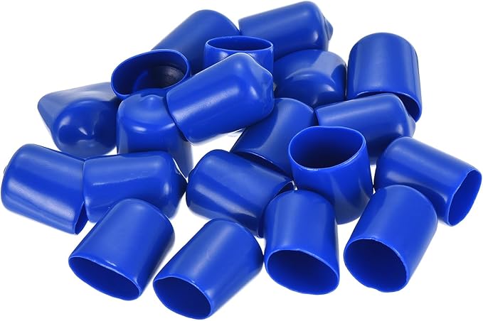 uxcell 20pcs Rubber End Caps 15mm ID Vinyl Round Tube Bolt Cap Cover Screw - Image 4