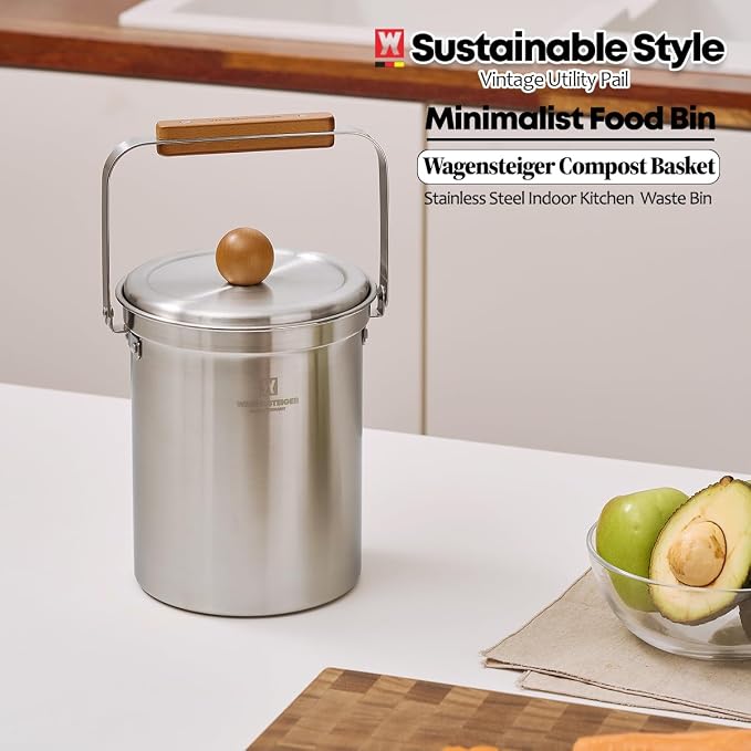 Kitchen Countertop Compost Bin 101ounces / 3Liters - Image 4