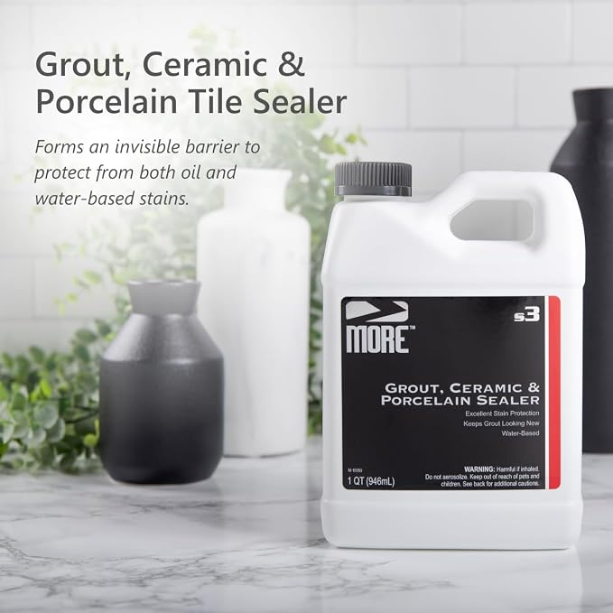 MORE Grout, Ceramic & Porcelain Tile Sealer - Image 2
