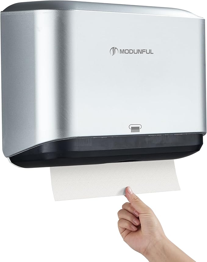 Trifold Hand Towel Dispenser for Bathroom by modunfulbathroom