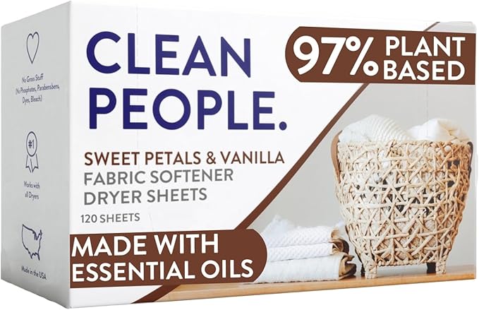 The Clean People Fabric Softener Sheets by CleanPeople