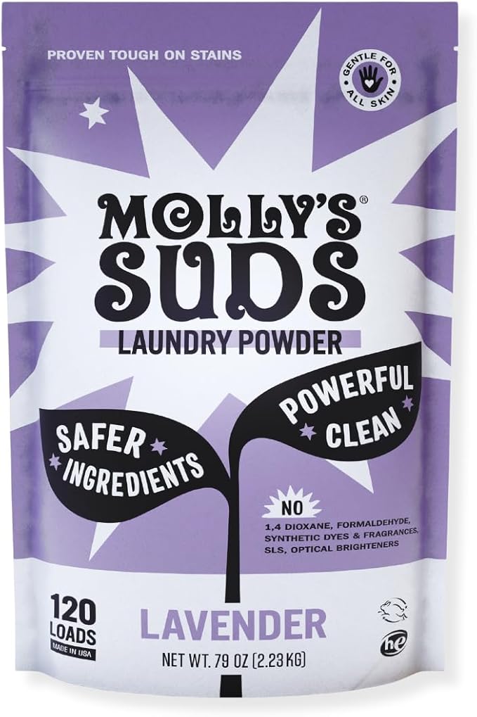 Molly's Suds Original Laundry Detergent Powder | Clean Laundry Detergent Powder by MollysSuds