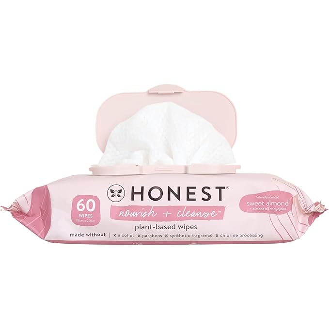 The Honest Company Nourish and Cleanse Naturally Scented Wipes Cleansing by TheHonestCompany