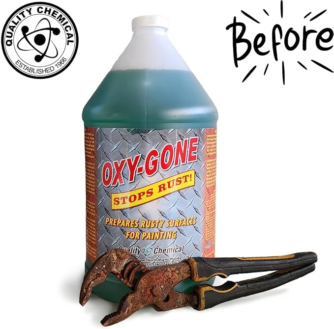 Quality Chemical Oxy-Gone Rust Remover and Metal Treatment/Rust Repair/Prepares - Image 3