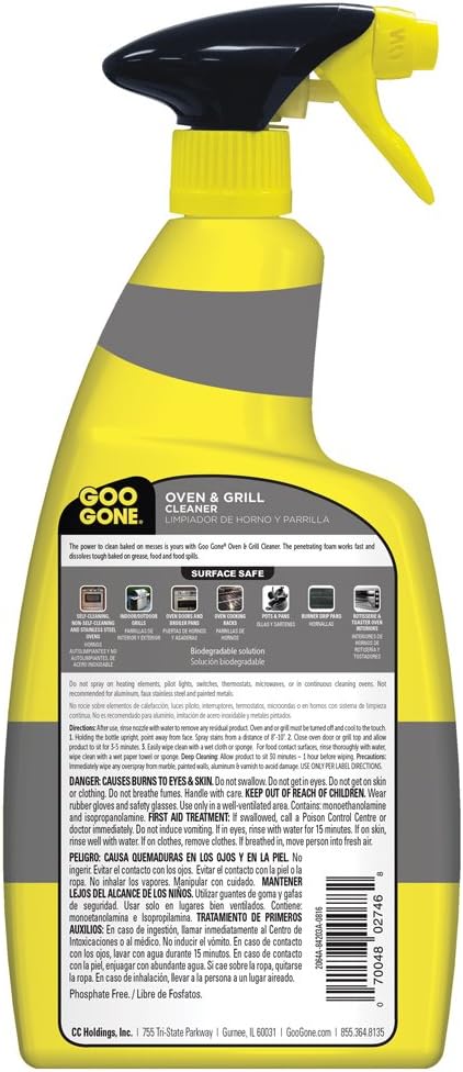 Goo Gone Oven and Grill Cleaner - Image 2