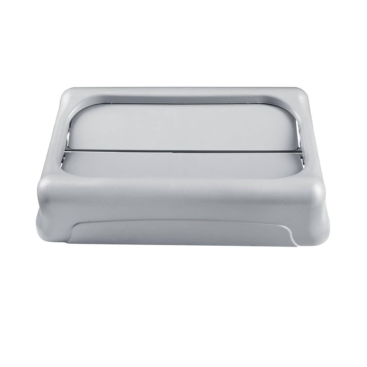 Rubbermaid Commercial Products SLIM JIM Swing Lid for Use with 16/23 GAL Vented Slim Jim Containers, for Kitchens/Classrooms/Offices/Back of House, Black