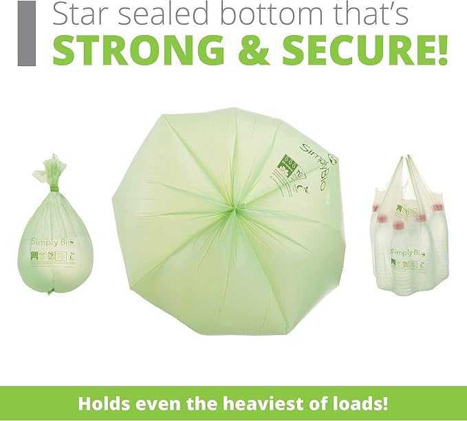 3 Gallon Compostable Trash Bags - Image 6