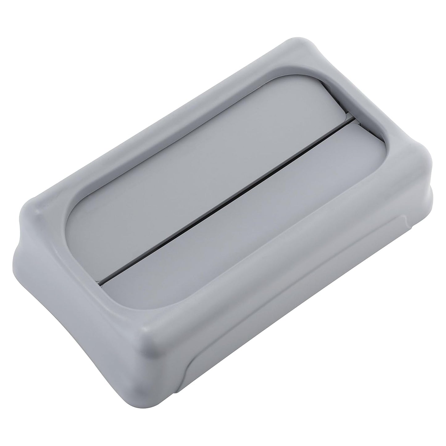 Rubbermaid Commercial Products SLIM JIM Swing Lid for Use with 16/23 GAL Vented Slim Jim Containers, for Kitchens/Classrooms/Offices/Back of House, Black