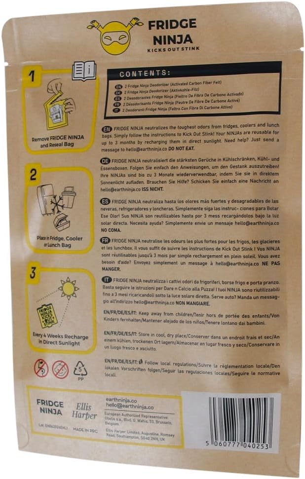 Fridge Ninja Compact Fridge Deodorizer - Image 10