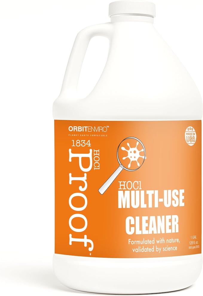 Hypochlorous Acid Cleaner | HOCl 500 PPM | Multi-Surface Cleaner by OrbitEnviro