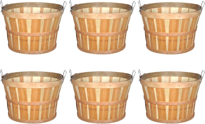 14 x 9.5 Half Bushel Basket Case of 6