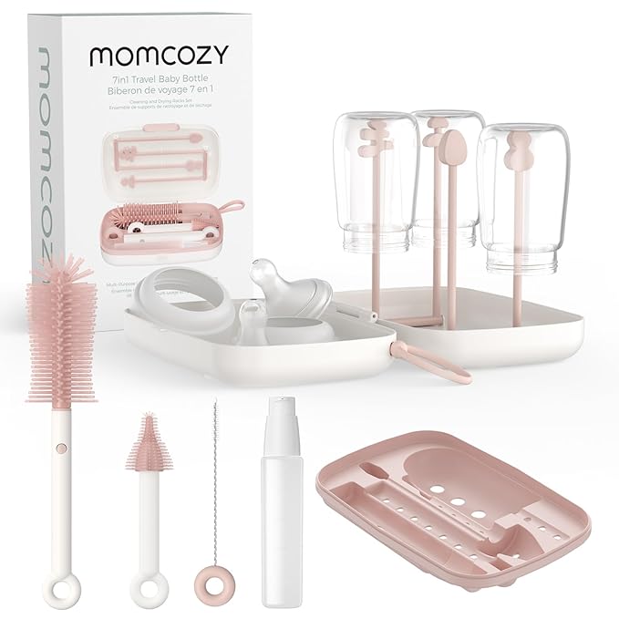 Momcozy Baby Bottle Brush Set, Cleaner Kit by Momcozy