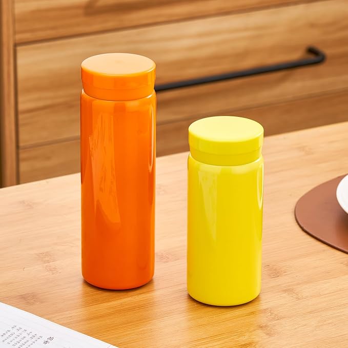 Mini Thermos Cute Water Bottle - 7 oz Tiny Insulated Vacuum 18/10 Stainless - Image 6