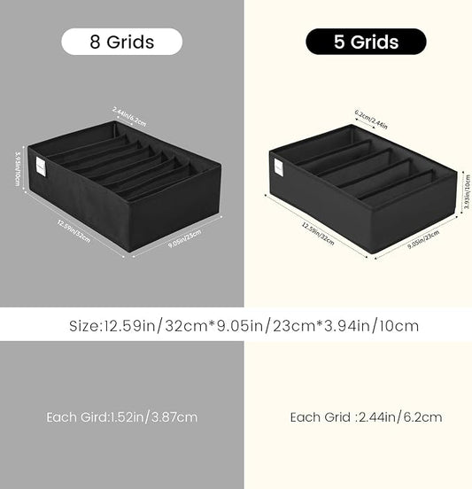 4 Packs T-shirt Drawer Organizers - Image 2