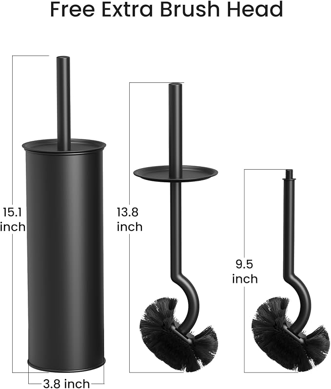 Cesun Toilet Brush and Holder Set - Image 9