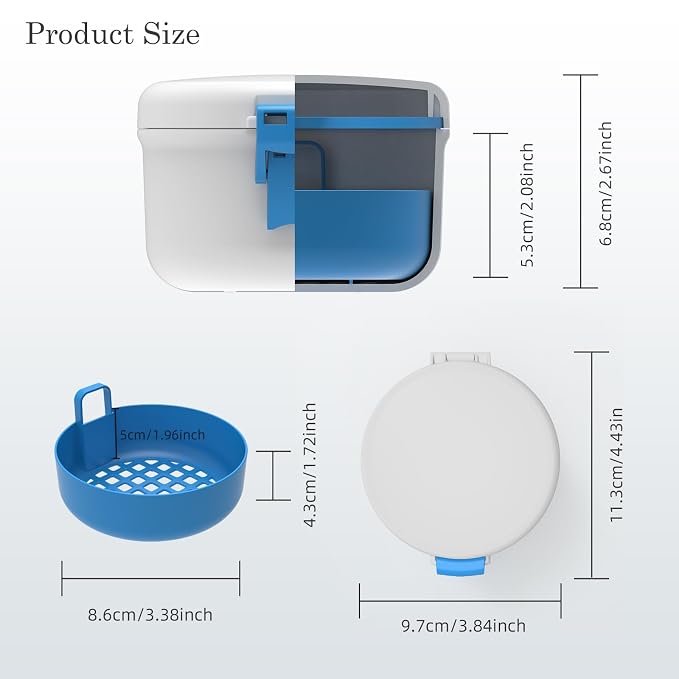 BVN Leak-Proof Denture Bath Cup - Image 2