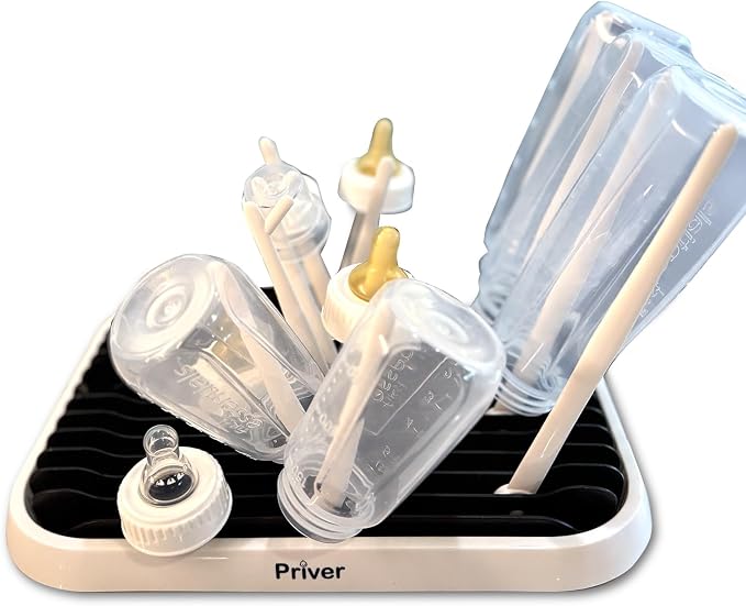 Priver - Baby Bottle Drying Rack - Space-Saving Drying Rack by Priver