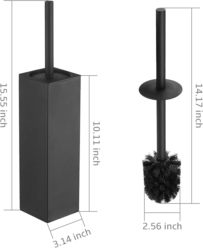 Stainless Steel Toilet Bowl Brush and Holder - Image 4