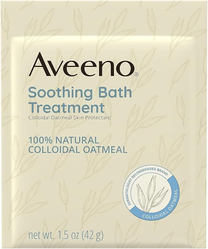 Aveeno Fragrance Free Soothing Bath Treatment, 100% Natural Colloidal Oatmeal - Image 2