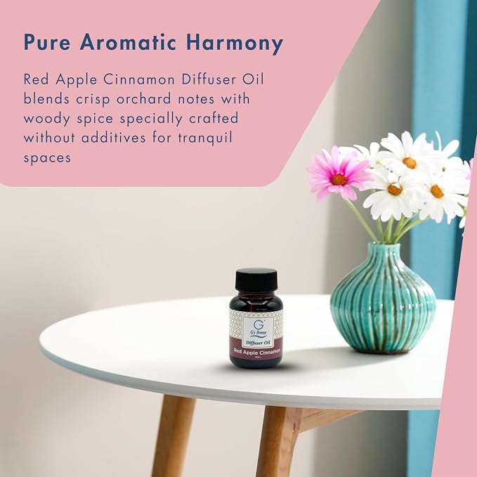 G's Breeze Red Apple Cinnamon Diffuser Oil Refill - Image 5