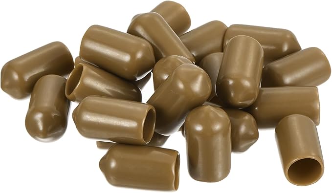 uxcell 20pcs Rubber End Caps 8.5mm ID Vinyl PVC Round Tube Bolt Cap Cover Screw - Image 4