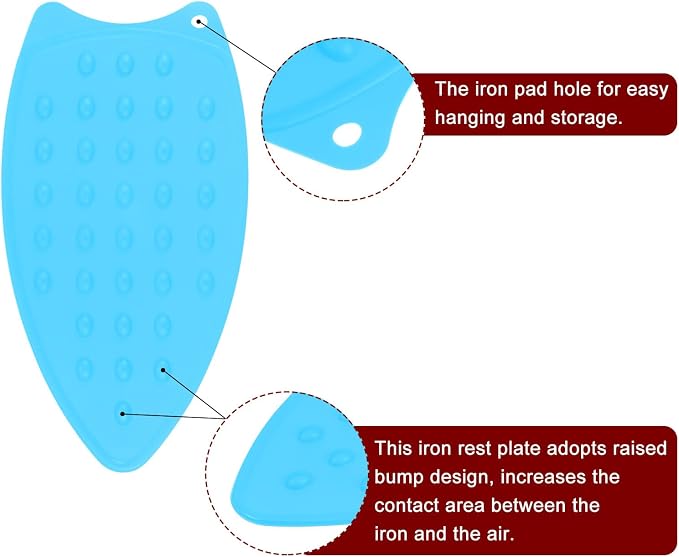 HARFINGTON 2pcs Silicone Iron Rest Pad - Image 4