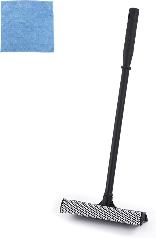 Matthew All Purpose Window Squeegee w/Premium Microfiber Cloth, Car Squeegee by MATTHEWCLEANINGPRODUCTS