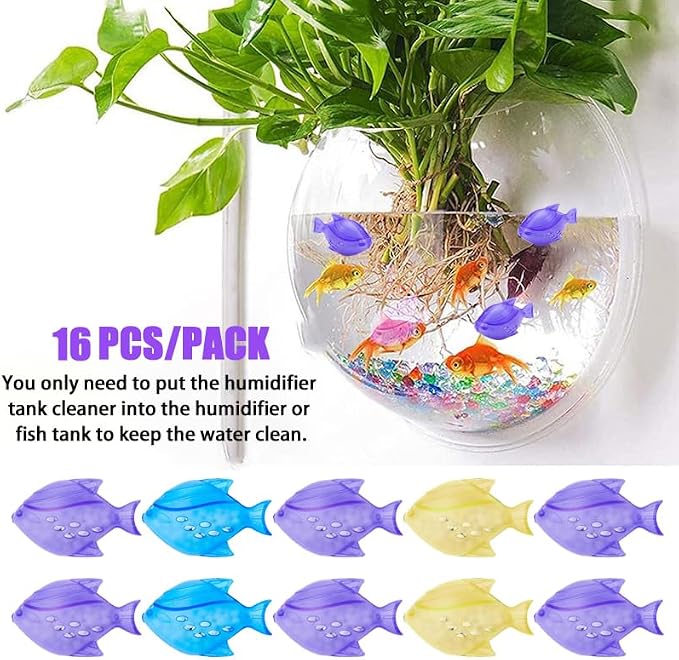 16PCS Universal Humidifier Tank Cleaner, Humidifier Cleaning Fish - Image 4