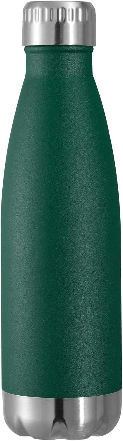 VEGOND 17oz Stainless Steel Water Bottles, Reusable Metal Sports Water Bottle by VEGOND