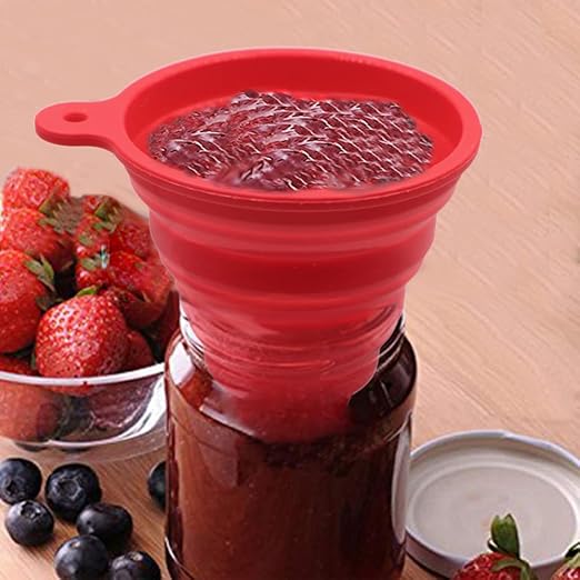 KongNai Silicone Collapsible Wide Mouth Funnel - Image 4