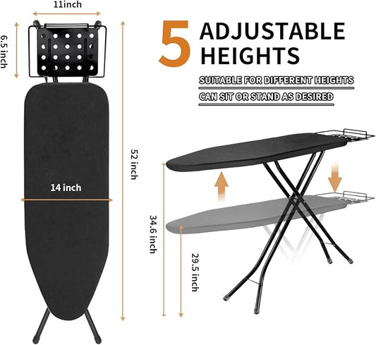 Ironing Board, 52x14 Inch Iron Board - Image 2