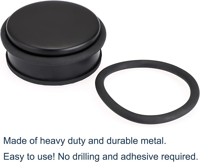 Sumnacon Heavy Duty Floor Door Stopper No Drill, Durability Stainless Steel - Image 7