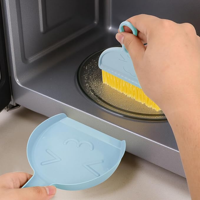 Small Broom and Dustpan Set, mini Compact Portable, - Image 5