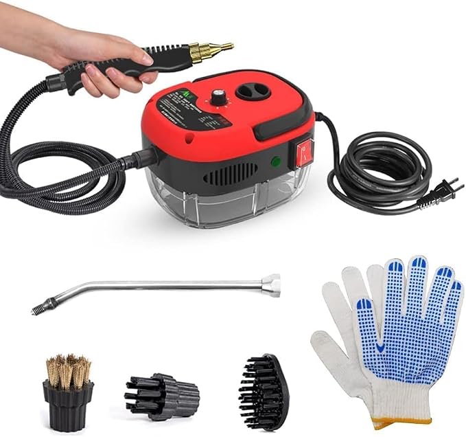 Decdeal Steam Cleaner - 2500W High Temperature Pressurized Handheld Steam by Decdeal