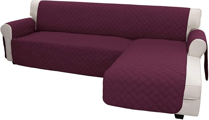 Easy-Going Sofa Slipcover L Shape Sofa Cover Sectional Couch Cover Chaise by Easy-Going