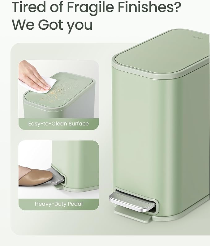 Cesun Small Bathroom Trash Can - Image 3