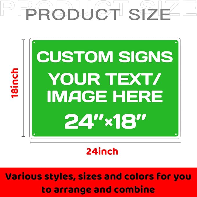 Personalized Aluminum Weatherproof Metal Sign - Image 2