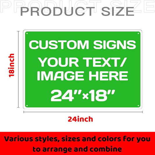 Personalized Aluminum Weatherproof Metal Sign - Image 2