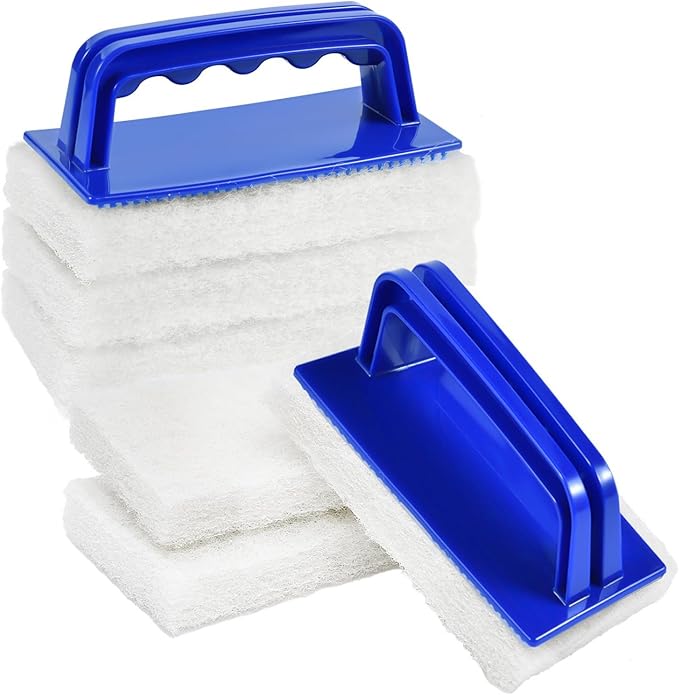 YoleShy Shower Scrubber Non-Scratch Bathtub Scrubber Heavy Duty Scrub Pad by YoleShy