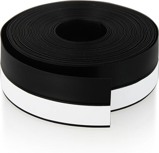 Silicone Weather Stripping Door Seal Strip, 16.4 Feet Self Adhesive Sealing by Vivikivi
