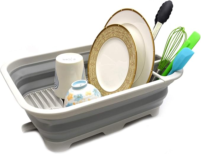 SAMMART 12L Collapsible Dish Drainer by SAMMART