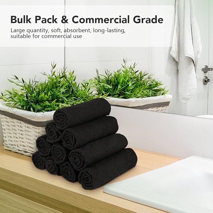 Orighty Wash Cloths Bulk Towels Set 200 Pack, Highly Absorbent and Soft Feel - Image 7