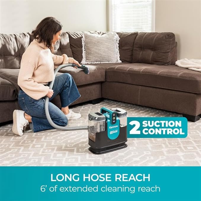 Kenmore KW1090 SpotLite Go 24V Cordless Brushless Portable Carpet Spot Cleaner - Image 4