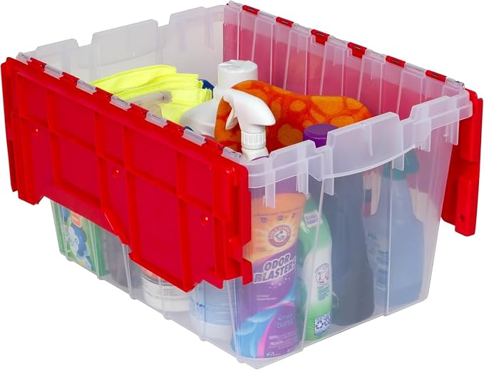 Akro-Mils KeepBox 12 Gallon Storage Container, Nesting and Stackable Plastic - Image 8