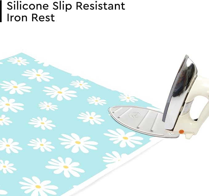 Encasa XO Ironing Mat/Pad with 3mm Padding & Silicone Iron Rest - Image 2