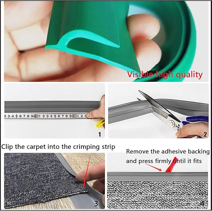 Self Adhesive Carpet Transition Strip - Image 4