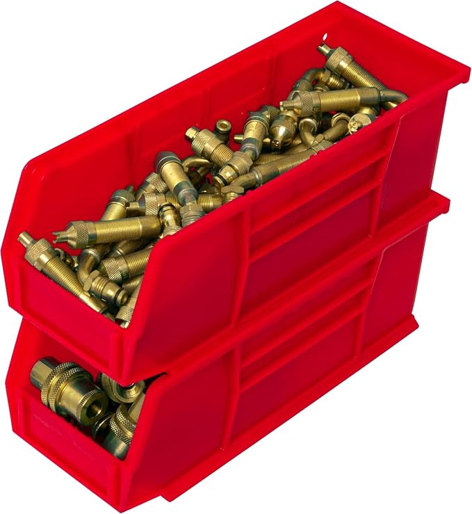 Akro-Mils 30224 AkroBins Plastic Storage Bins, Space-Saving Stackable Bins - Image 9