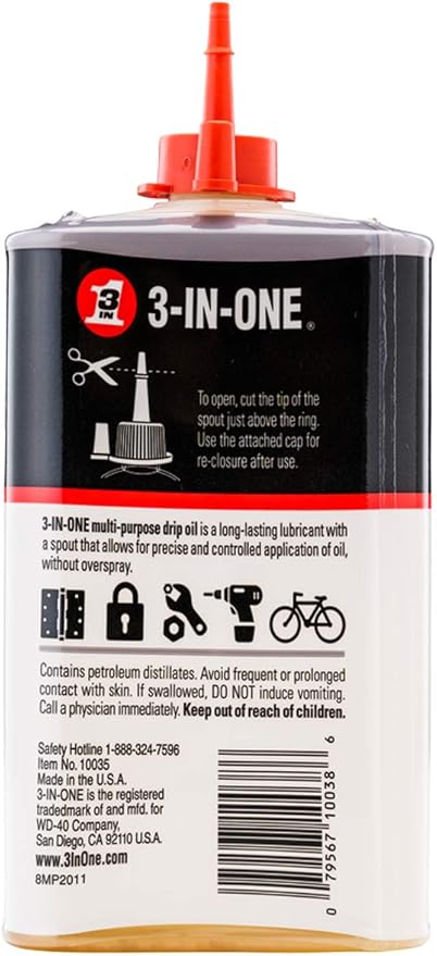 3-IN-ONE Multi-Purpose Oil, 8 OZ - Image 7